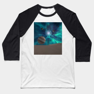 Outerspace Baseball T-Shirt